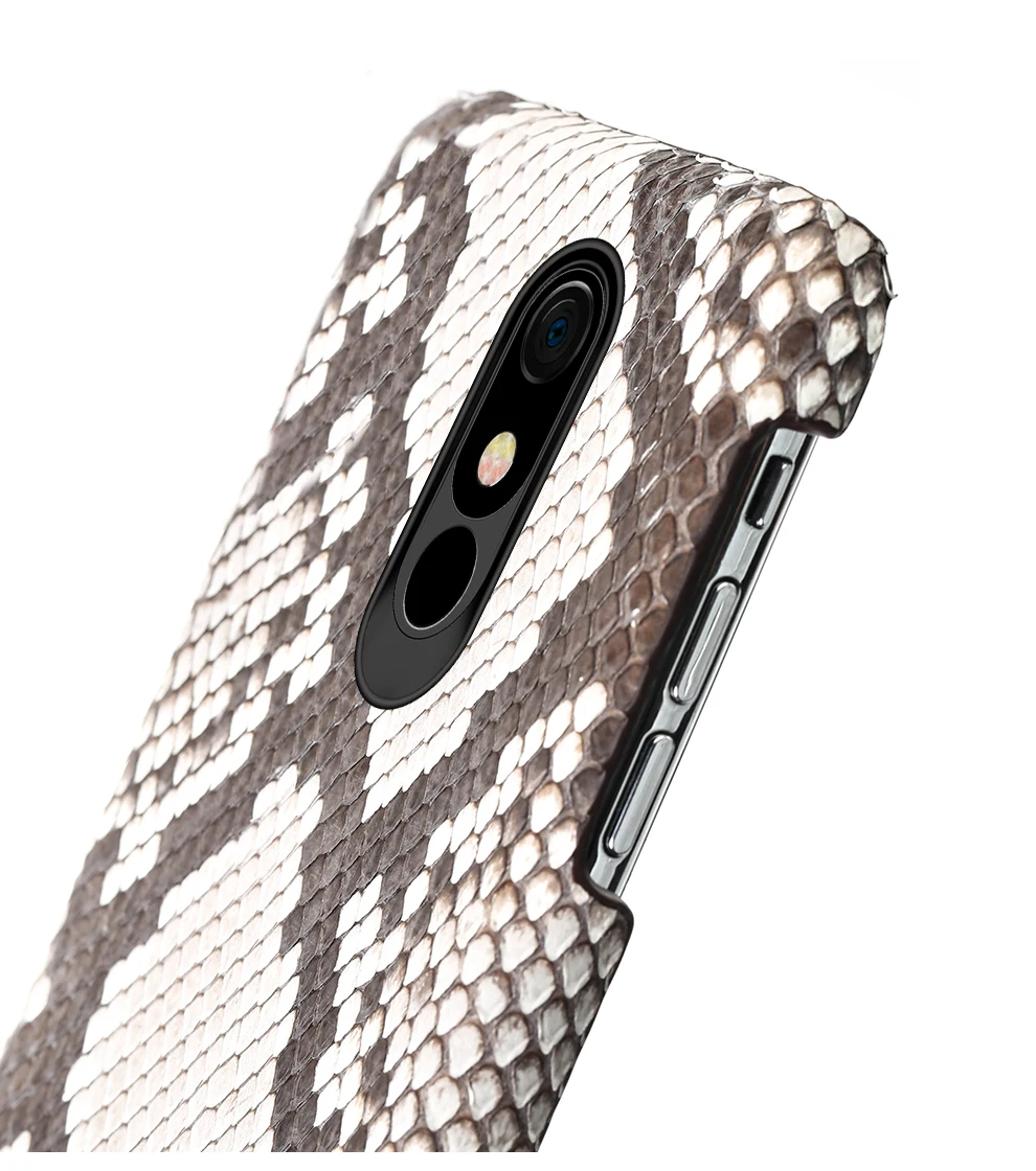 Чехол для телефона из натуральной кожи питона для LG G6 G7 G5 G8 G8S чехол Роскошный тонкий женский чехол из змеиной кожи для LG V30 V40 V50