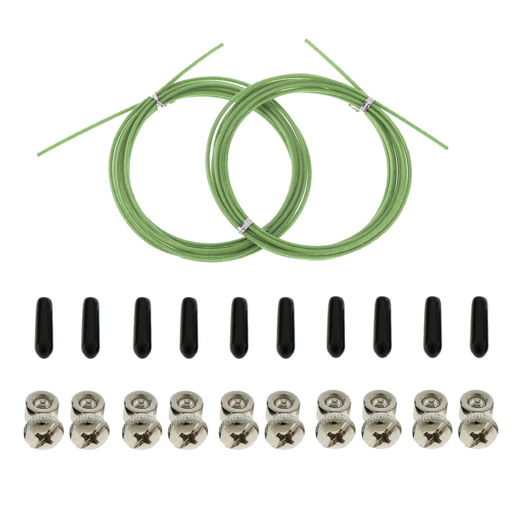 Замена 5 пар запасных скоростных скакалок винты концевые колпачки с 2 шт. скакалки
