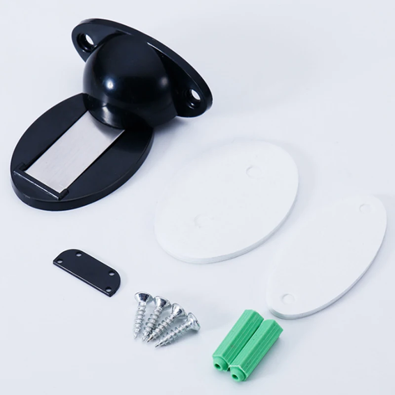 

Plastic floor suction invisible hole-free positioning bedroom silent anti-collision bumper door touch floor suction