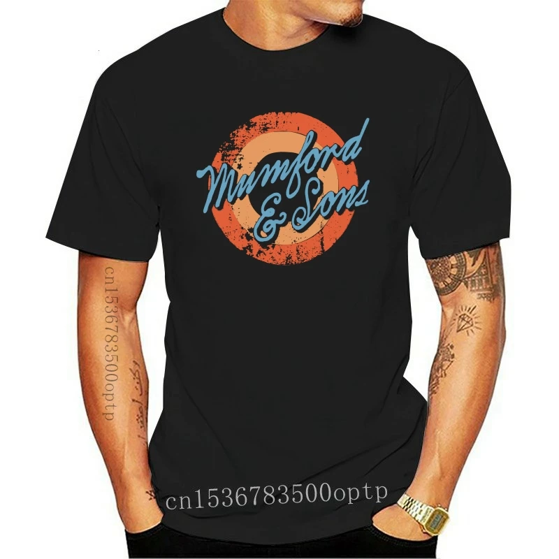

New funny t shirt men novelty tshirt Mumford & Sons Sun Script 2021 Tour T-shirt