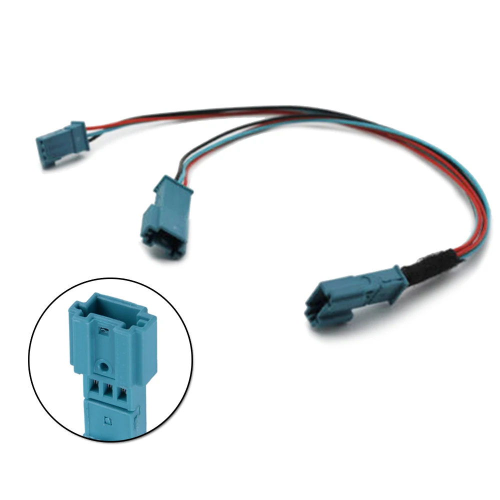

High Quality Cupholder LED Ambient Light AC/Radio Adapter Y Cable Fit For BMW F30 F31 F80 M3