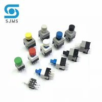 10pcs tactile push button switch self locking 5 85 8mm 77mm 88mm 8 58 5mm reset micro switch 10pcs a16 tact cap