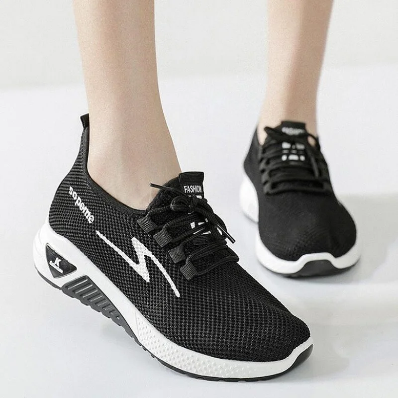 

Summer mesh women's shoes, light sports shoes, fashionable casual walking shoes, breathable ladies loafers, Zapatillas Hombre