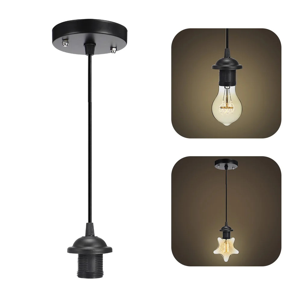 Black European Retro Bar Restaurant Simple Small Chandelier Coffee Shop Counter Light | Лампы и освещение