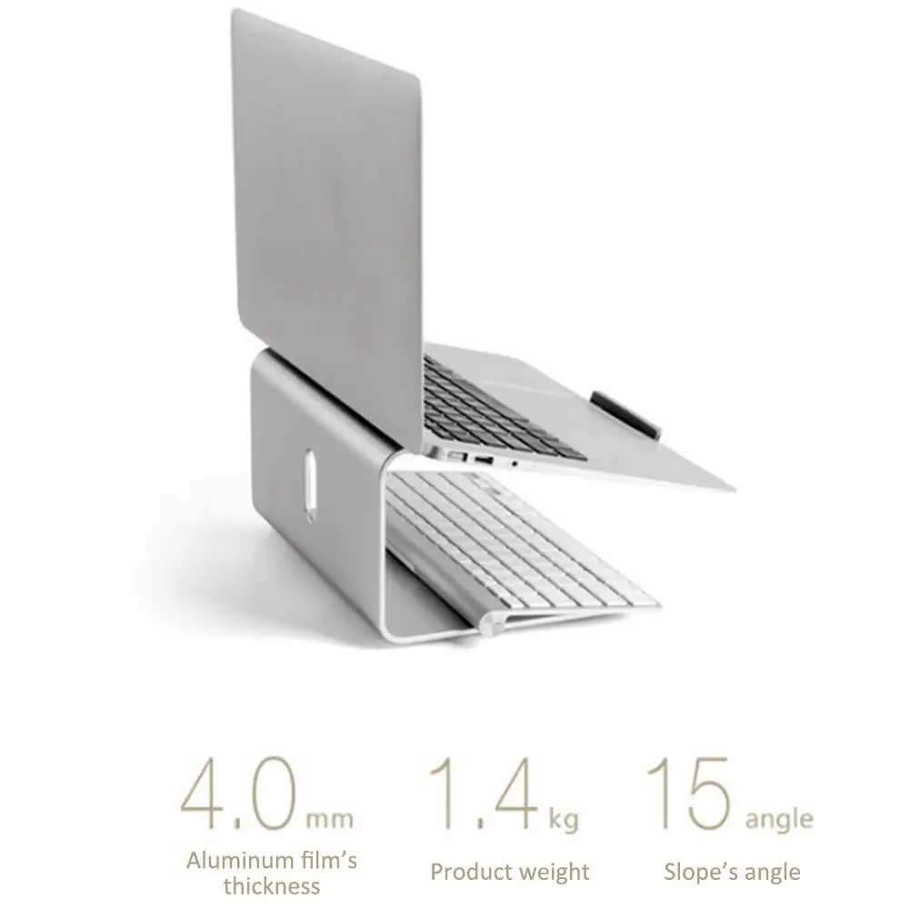 

Подставка для ноутбука с поворотом на 360 градусов, из алюминиевого сплава