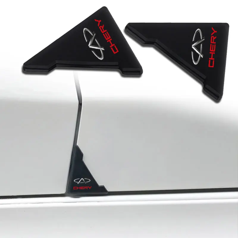 

2pcs Car Badge Door Corner Protection New Exterior Sticker Car Product for CHERY TIGGO 5 7 A1 A3 A5 QQ KIMO INDIS JAGGI 8 Arrizo