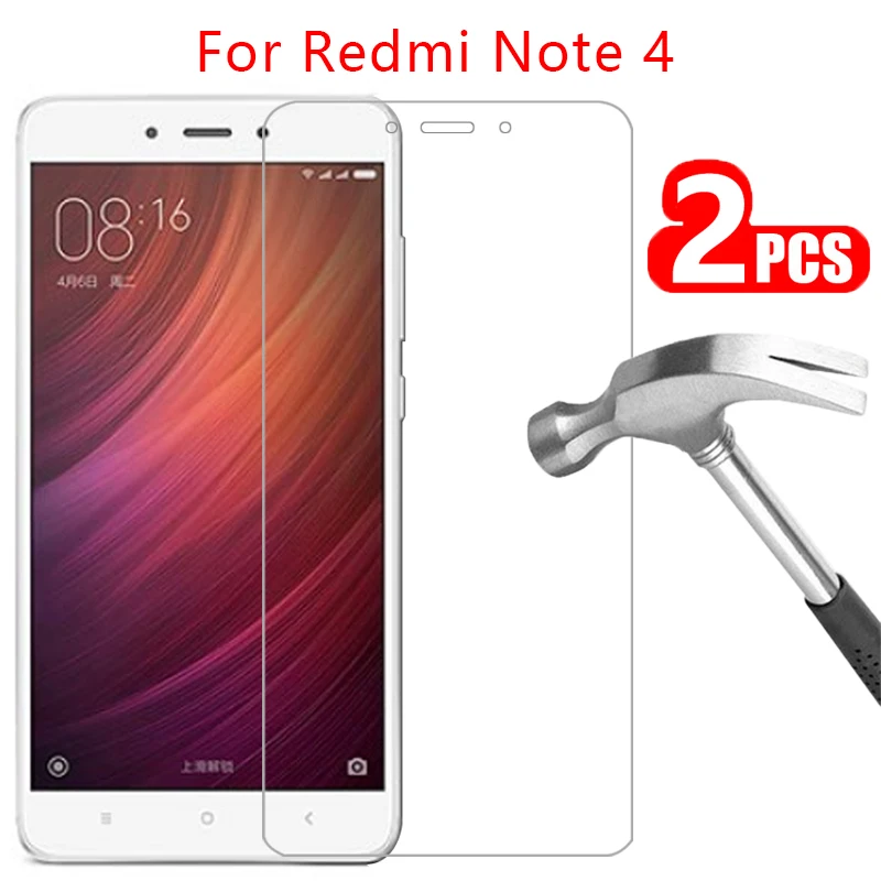 

protective glass on redmi note 4 screen protector tempered glas for xiaomi ksiomi readmi not 4 note4 not4 safety film xiomi remi