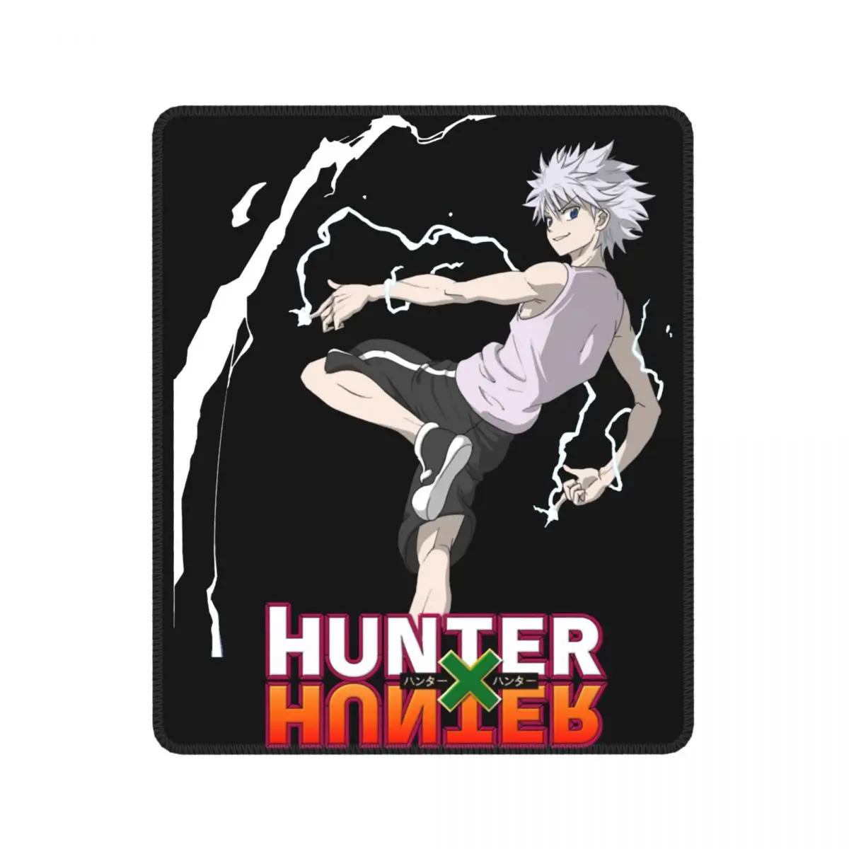 

Hunter X Hunter Kilua Gaming Mouse Pad Lockedge Desk Mat Pads Rubber Office Home Deco Mat