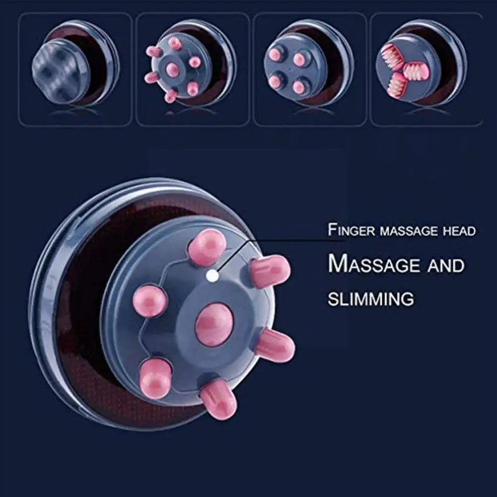 

Electric Anti Cellulite Machine Body Massager Roller Abdomen Soreness Infrared Relieve Relax Constipation Massage Neck Slim K5O3