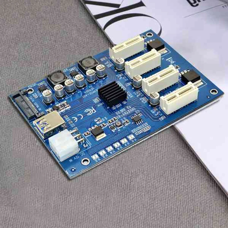M.2 NGFF PCIE PCI Express Райзер-адаптер 4 слота PCI-E | Компьютеры и офис