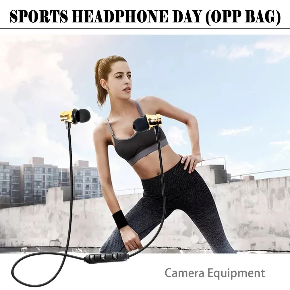 

Headphone XT11 Sports Wireless Earphones Magnetic Smart Stereo Headphones Waterproof Earphone for All Smart Phone