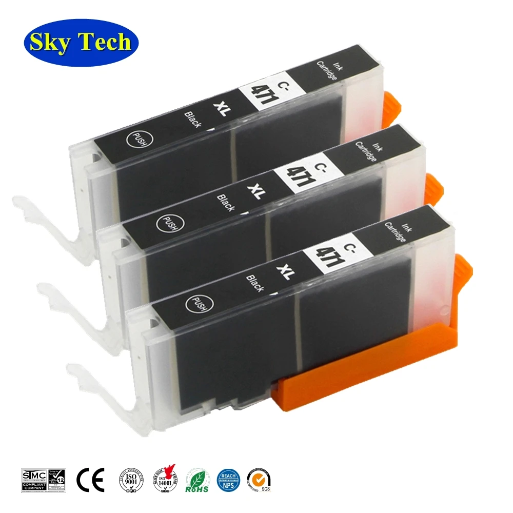 Совместимые картриджи для Canon PGI470 CLI471 PGI 470 CLI 471 Pixma