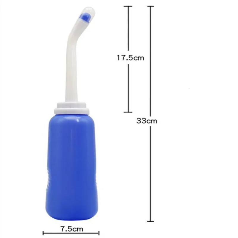 

Sprayer Personal Cleaner Hand Held Seat 500ml Toilet Bidet Tackle Hygiene Washing Travel EVA Portable Bottle