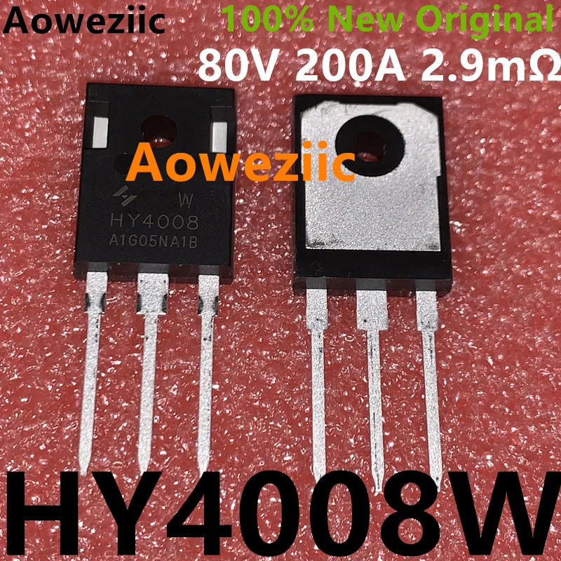 Инвертор Aoweziic 10 шт./лот HY4008W HY4008 200A 80V 2.9mΩ TO-247 ультра чип 100% Новый оригинальный
