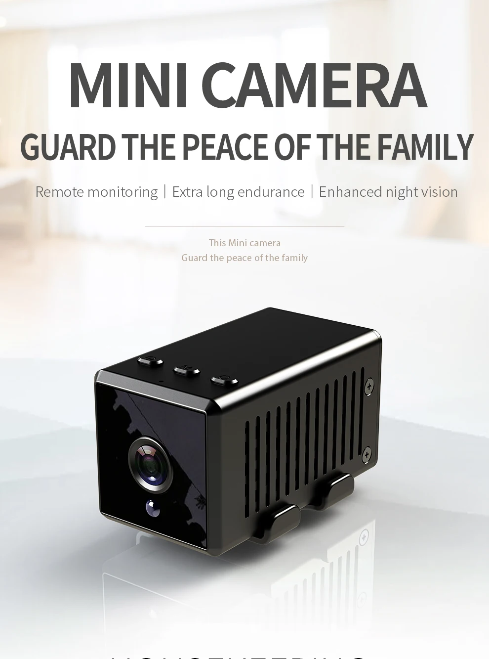 Мини-камера 4K Wi-Fi, маленькая видеокамера 1080P HD, инфракрасное ночное видение, микро камера с функцией обнаружения движения, Спортивная DV поддержка 128G