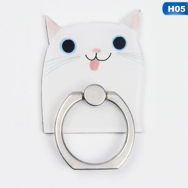 Мультфильм животных палец кольцо подставка для смартфона держатель Мобильный