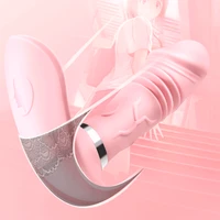 telescopic vibrators wearable butterfly heating dildo panties vibrator g spot stimulator wireless remote control adult sex toys