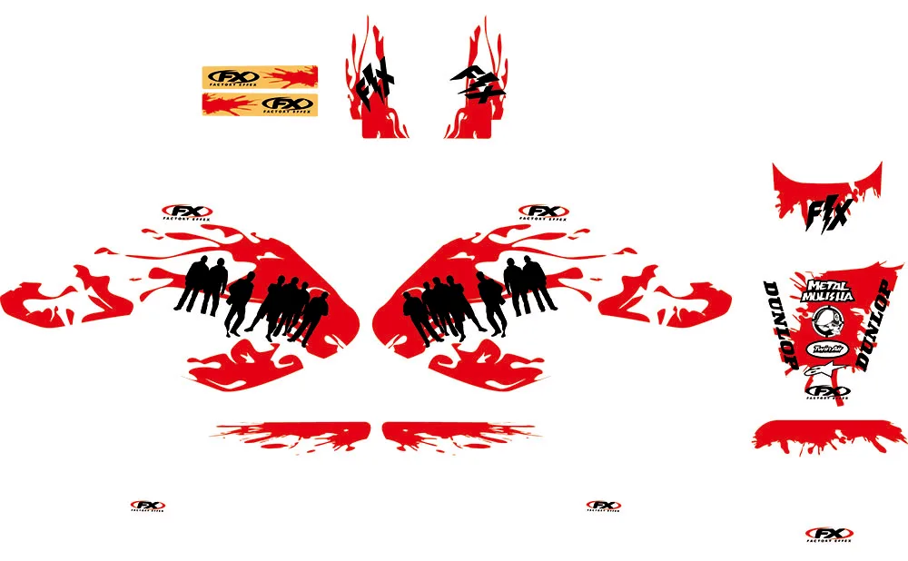 

Decos HONDA XR250 400 1996 1997 1998 1999 2000 2001 2002 2003 2004 0165