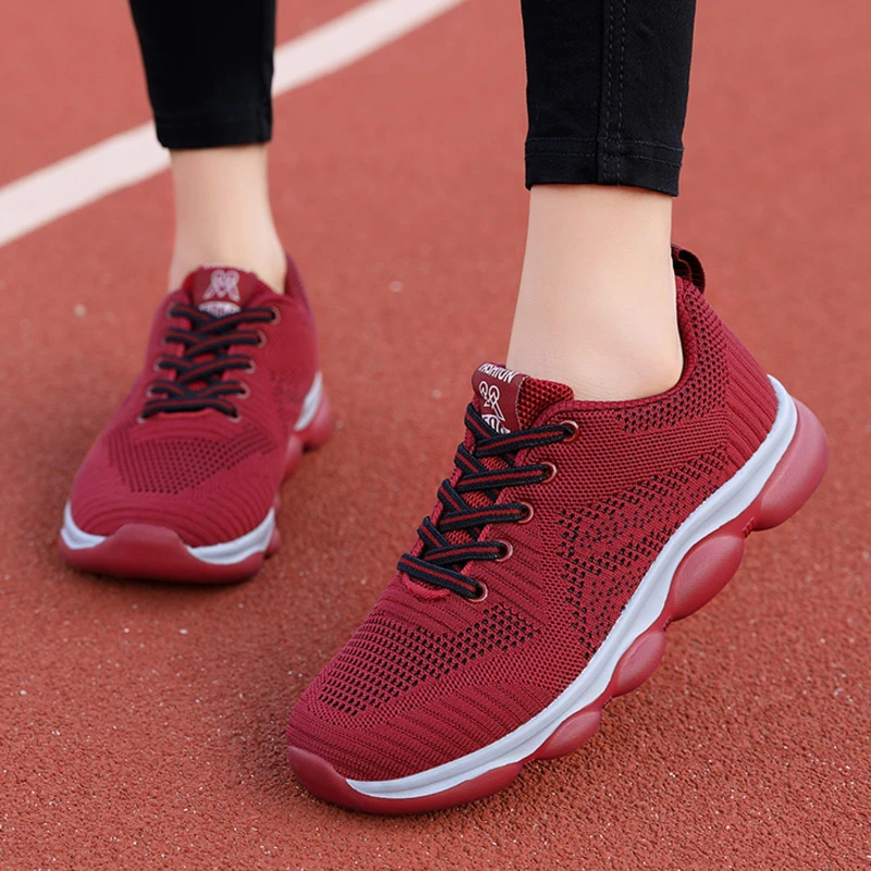 Кроссовки женские спортивные дышащие прогулочные кеды мягкая подошва удобная