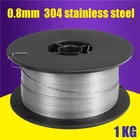 1 рулон провода Порошковая Self-экранированный 0,8 мм без газа провода 1 кг сварки из углеродистой стали, газовая уменьшенного использования пластин аксессуары для сварщика