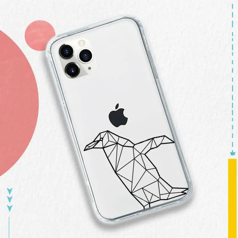 

Funny abstract black line art design Phone Cases Transparent soft For iphone 5 5s 5c se 6 6s 7 8 11 12 plus mini x xs xr pro max