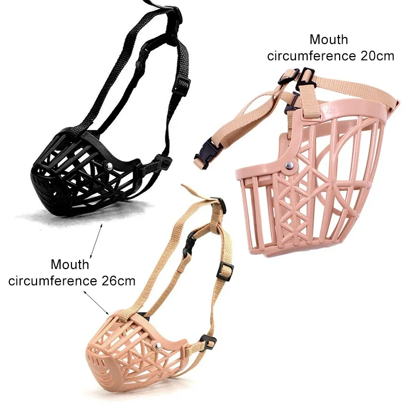 

Strong Anti-biting Dog Mouth Muzzle Mask Dog Mouth Cover Adjustable Anti-Bite Bark Muzzles for Dogs Pet Products Accessories