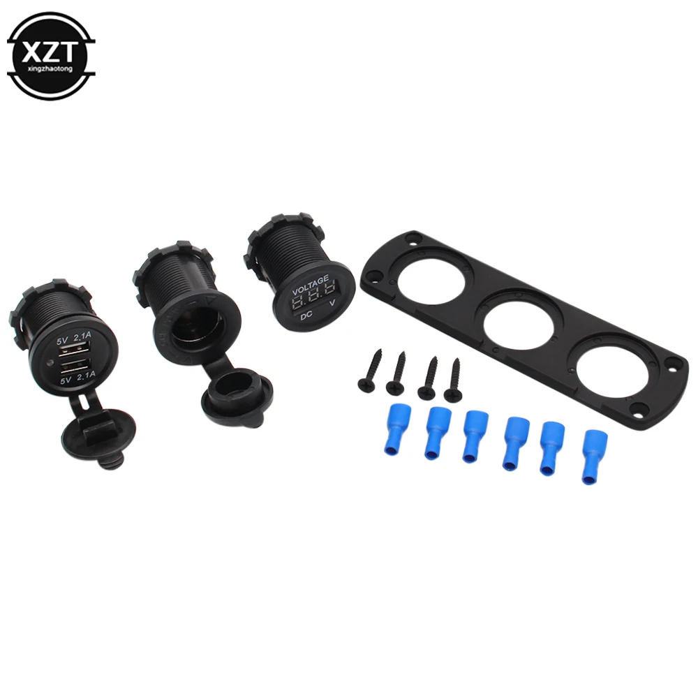 Автомобильное зарядное устройство с двумя USB-портами 12 В а | Автомобили и