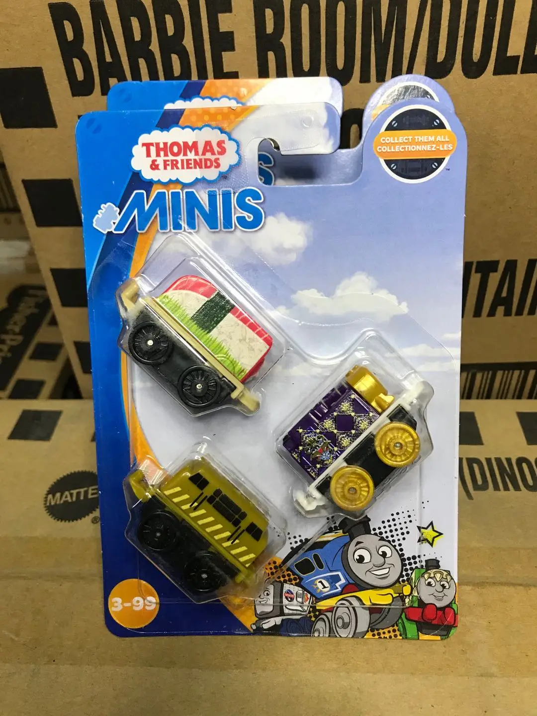 

Thomas little train track toy mini train three loaded CHL60 baby pres school toy car boy