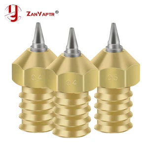 Детали для 3D-принтера 0,20,30,5 мм комплект адаптеров для сопла аэрографа сопла адаптер с соплами для нити V6 Hotend 1,75 мм