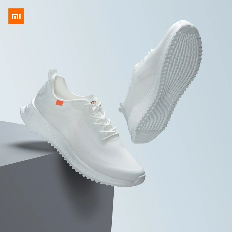 

Оригинальные амортизирующие ботинки Xiaomi 90Fun с отскоком дышащая сетчатая подошва резиновые скручиваемые летние ботинки из ТПУ для умного сп...