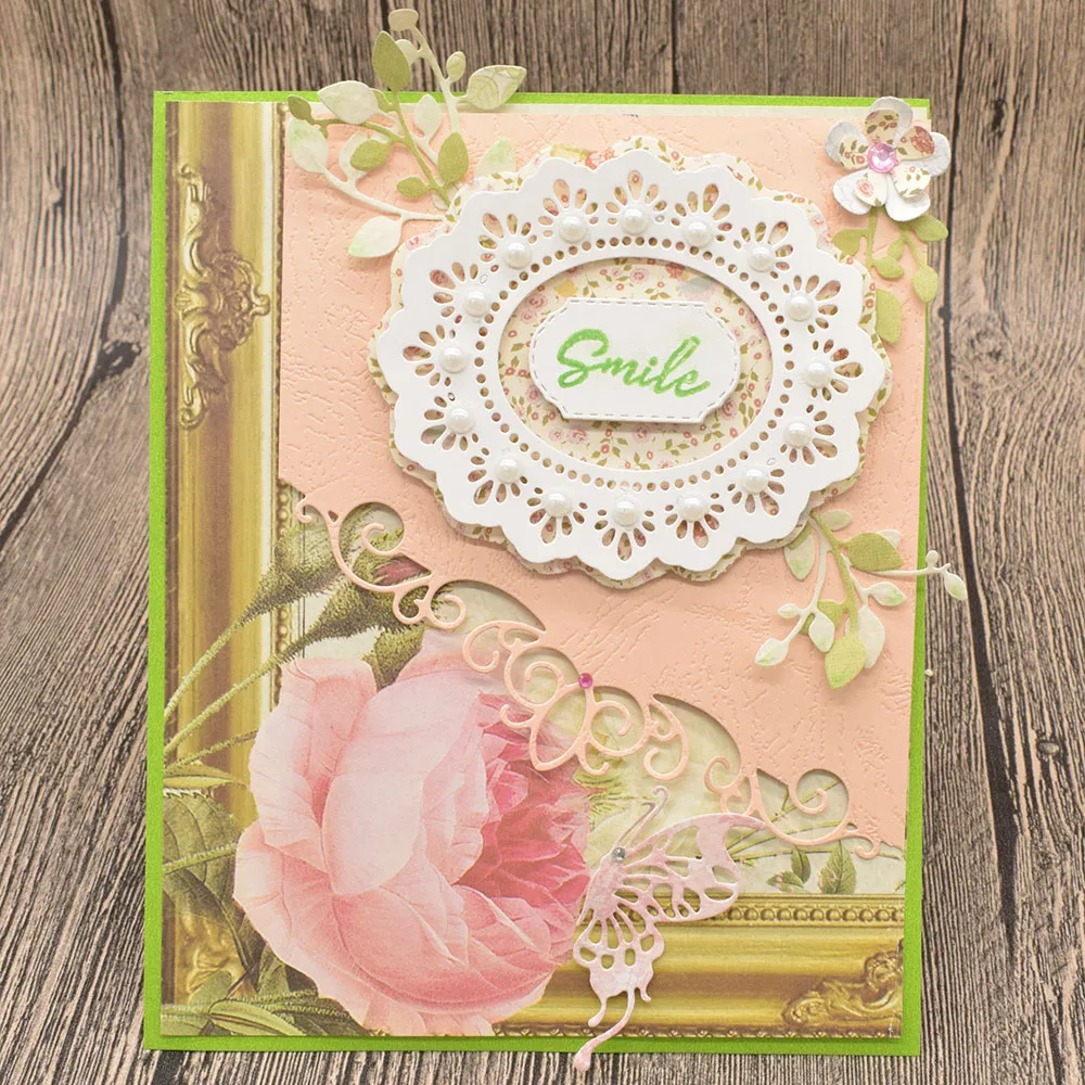 Металлические штампы для скрапбукинга изготовление бумажных карточек тиснение