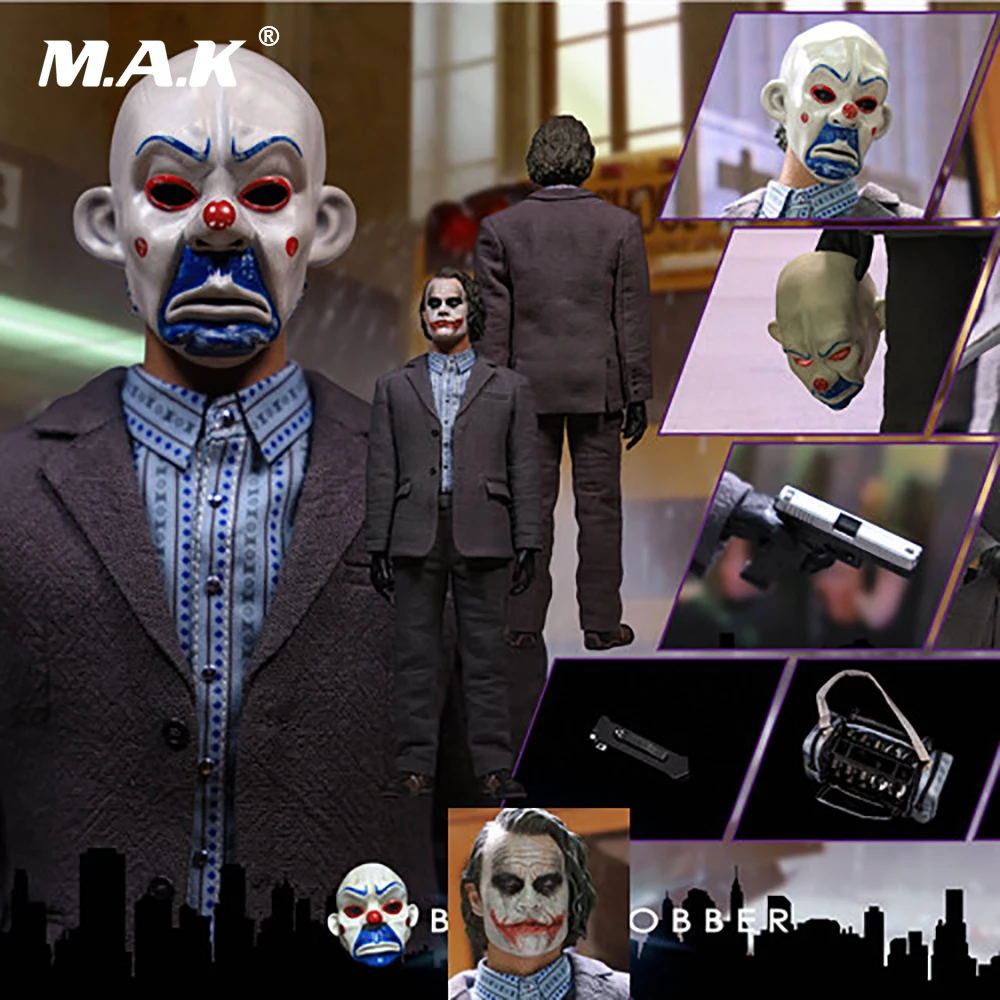 

В наличии DAFTOYS 1/6 F02 летучей мыши грабителя клоун Джокер Одежда и оружие аксессуары