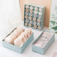 1 set foldable storage box underwear organizador socks bra container household organizer lingerie storage case home organization