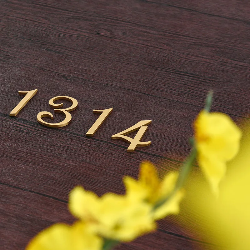 Латунная табличка размером 50 мм для двери в ретро стиле декоративная отеле дома