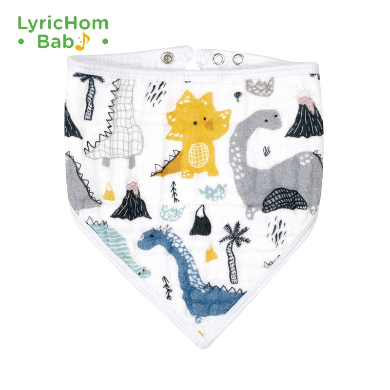 

LyricHom Baby Soft Baby Bibs Girls Boys Baby Cloth Babador Cotton Blend Gauze Bibs Feeding Triangle Bandana Neonatal Towels