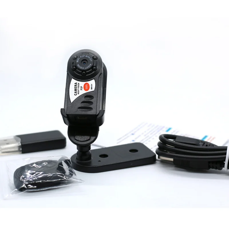 Mini Q7 Camera 480P Wifi DV DVR Wireless IP Cam Video Camcorder Recorder Infrared Night Vision Small Cameras | Электроника