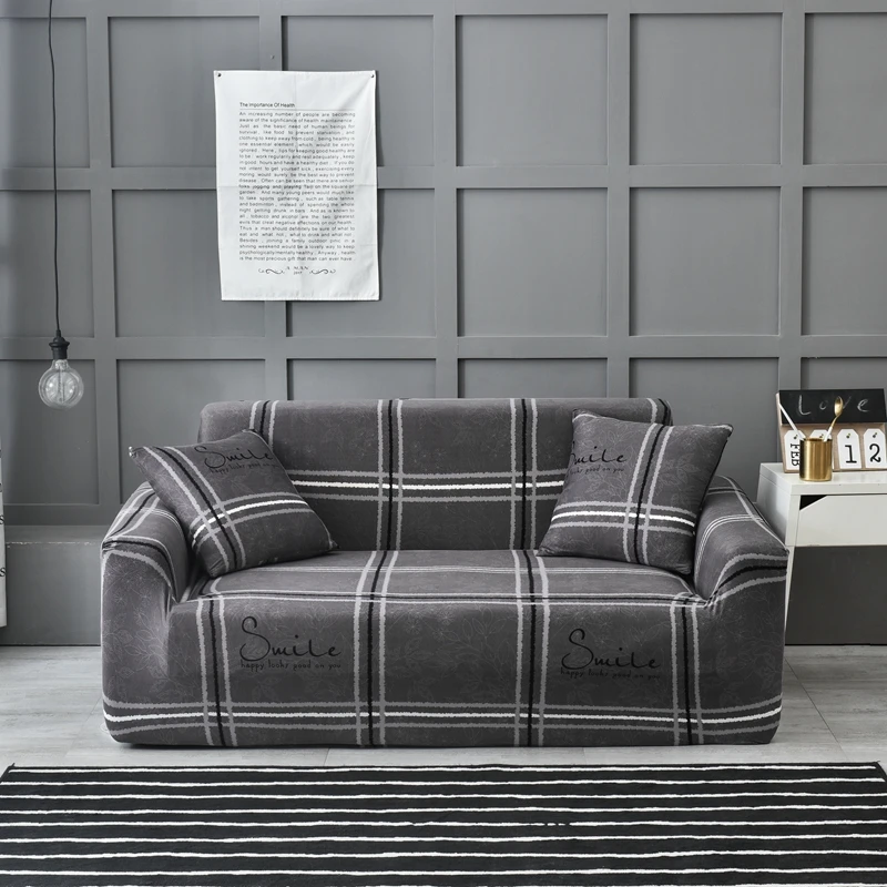 1/2/3/4 Seater Elastic Sofa Cover Spandex Modern Polyester Corner Anti-dust Couch Slipcover Chair Protector Living Room | Дом и сад