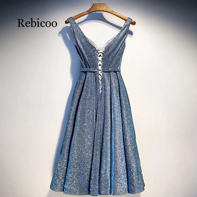 Новое поступление Короткое Ночное платье с V-образным вырезом простые платья для