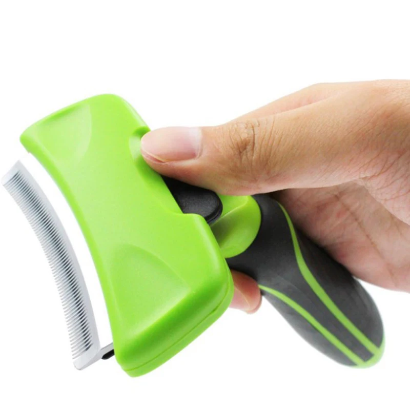 Домашняя одежда для кошек Уход за лошадьми удаления волос щетка фурминт гребень