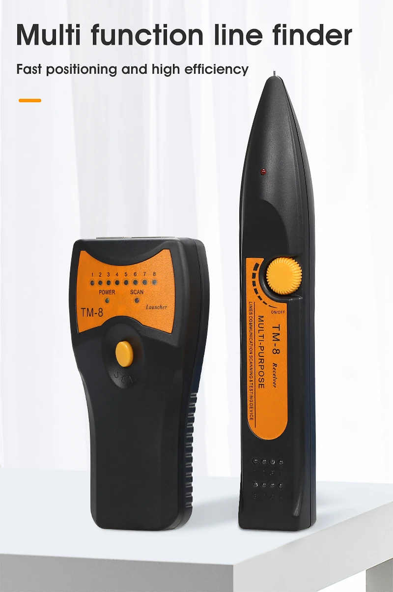 

elephone LAN Network Cable Tester Cat5 Cat6 RJ11 RJ45 Detector Wire Tracker Tracer Toner Ethernet Line Finder