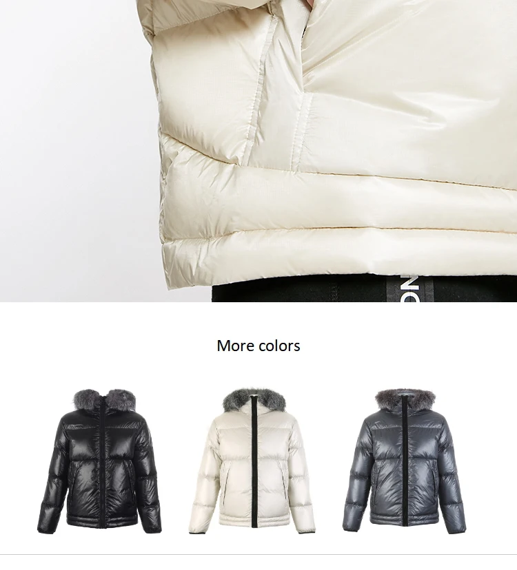JackJones мужской зимний пуховик с капюшоном и воротником из лисьего меха 218412521