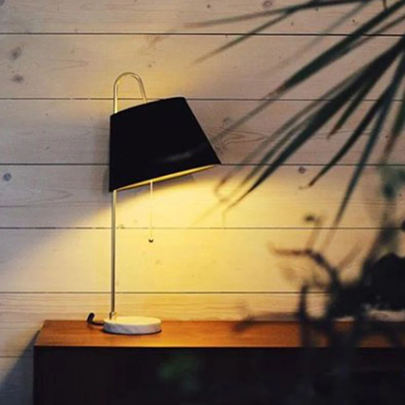 

Nordic bedroom bedside lamp modern minimalist fashion personality desk study creative warm light luxury desk lamp