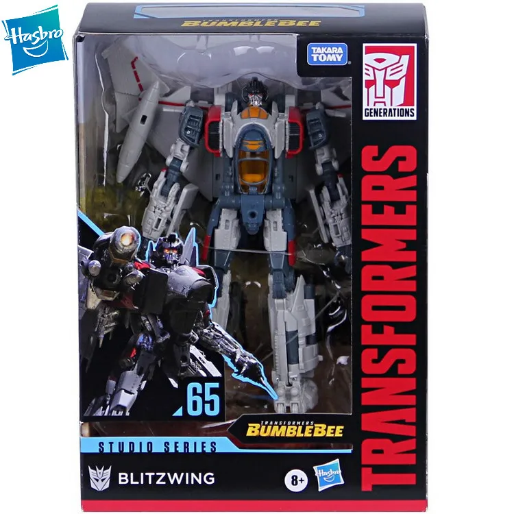 

Трансформеры SS65 Bumblebee, студийные фигурки из ПВХ, экшн-фильмы Blitzwing, Коллекционная модель 18 см