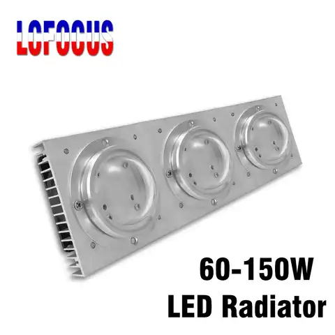 50 Вт, 60 Вт, 90 Вт 100 Вт 150 Вт светодиодный Алюминий радиатор лампы радиаторы с вентилятором объектив радиатора охлаждения Системы для 20 Вт 30 Вт ...