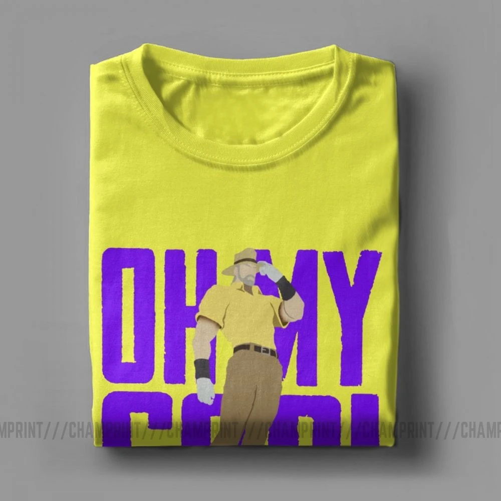 Мужские футболки Joseph Joestar Jojo's Bizarre Adventure топы из 100% хлопка с коротким рукавом