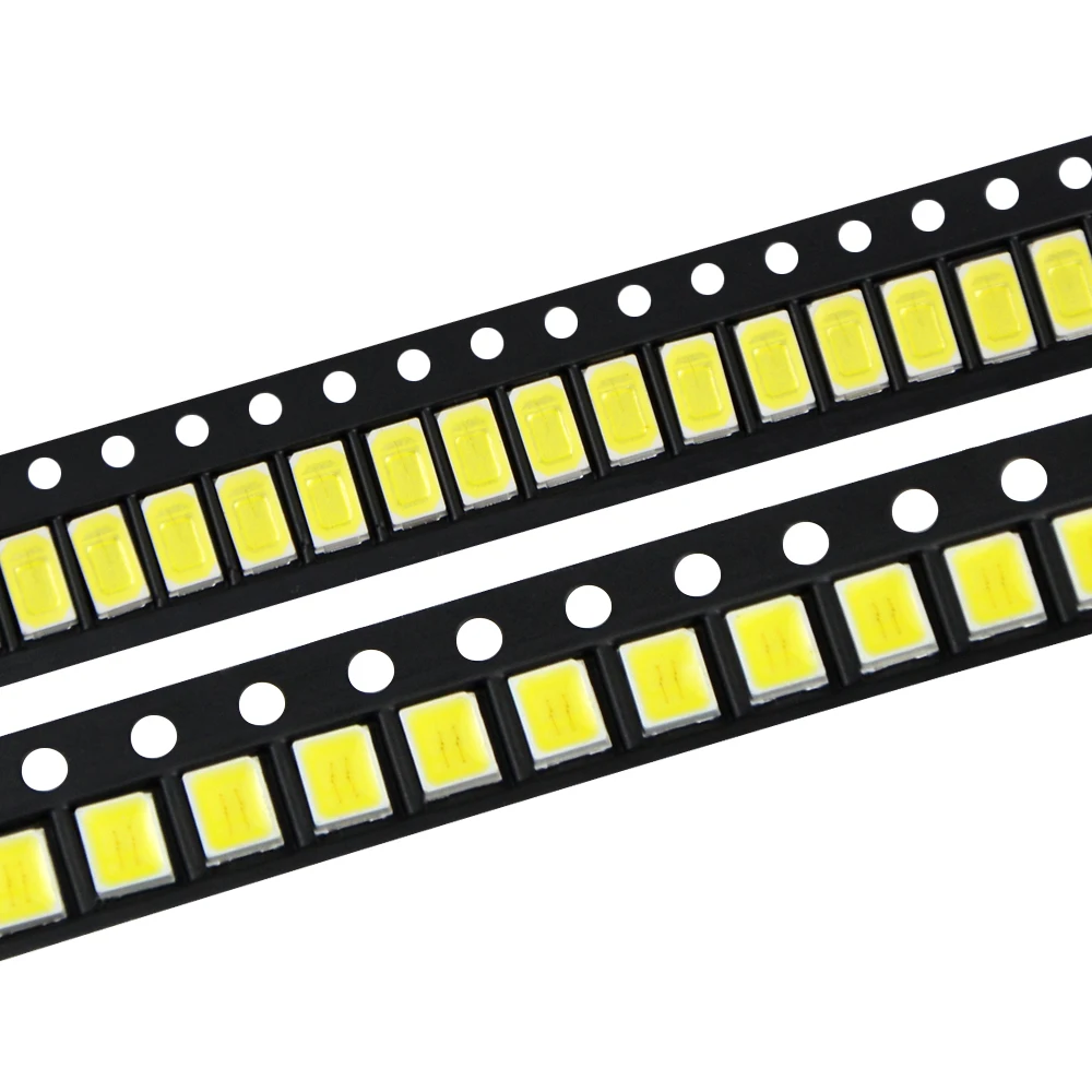 100 шт./лот Epistar излучающий диод SMD 5730 2835 Светодиодный чип-светодиоды световые бусины для ленточных ламп прожектор аксессуары