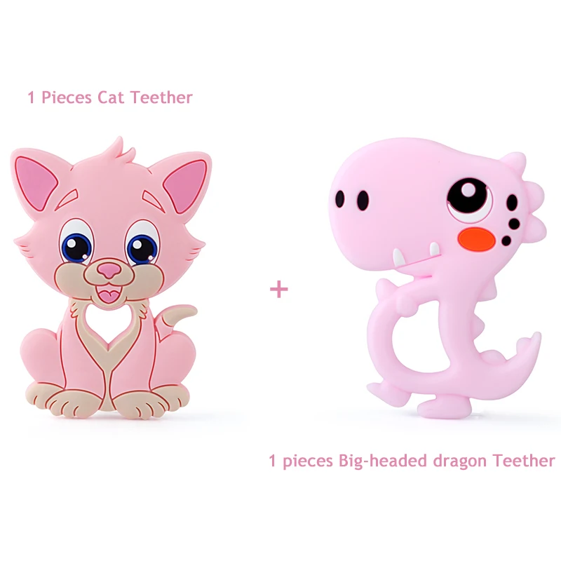 Keep & расти 2 шт. составить для Zoon силиконовые грызунки Прорезыватель зубов ниппель