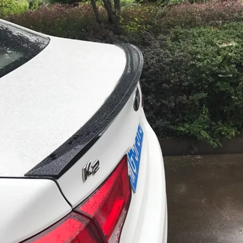 Автомобильный Неокрашенный спойлер из АБС-пластика Праймер заднее крыло задний - Цена: 1449