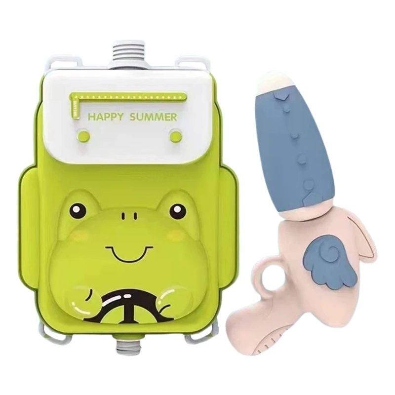 

Outdoor Backpack Water Squirt Guns, Wide Strap Pull-out Water Guns Toy for Toddler and Childrens Playing in Water