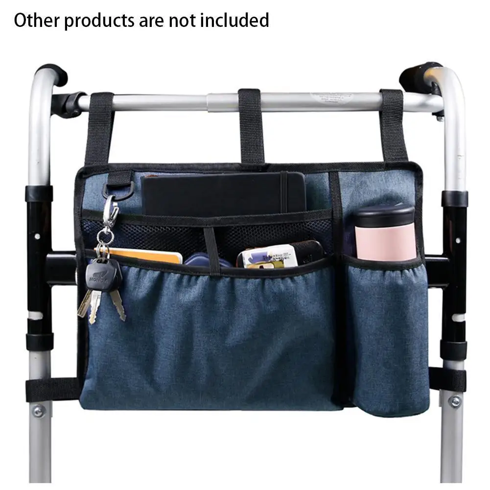 

Подвесная сумка для детской коляски, посылка найзер для подгузников, боковой подлокотник для инвалидной коляски, чехол для чашки с водой